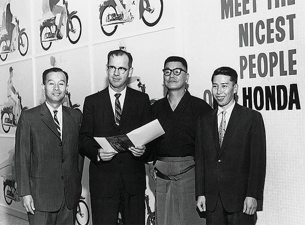 Kihachiro Kawashima Honda Supercub north america
