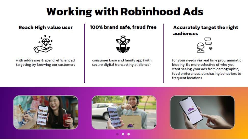 โรบินฮู้ด มุ่งสู่ 'Super App' ชูผู้ใช้กว่า 3 ล้าน ดันบริการ Robinhood Advertising